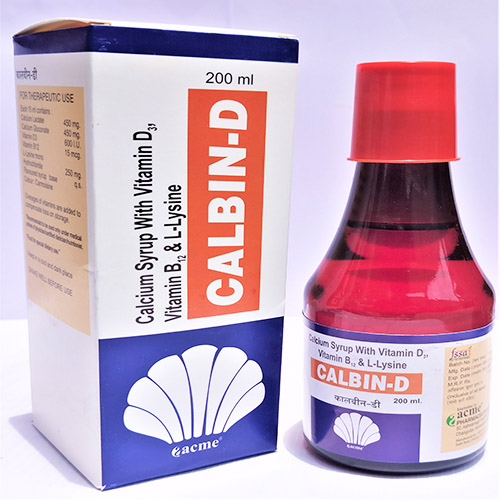 CALBIN D Syrup