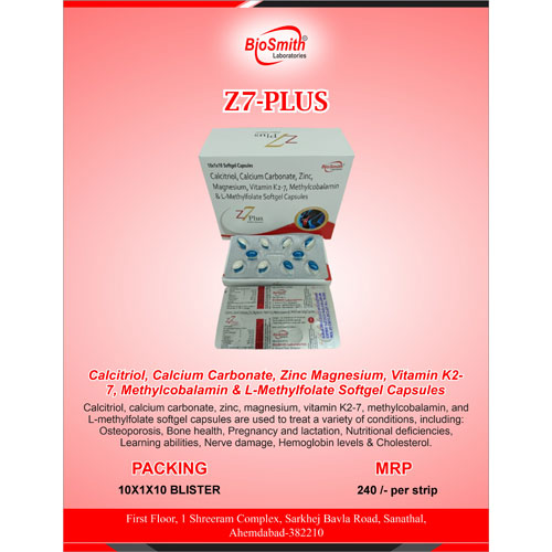 Z7-PLUS SOFTGEL CAPSULES (DRUG)