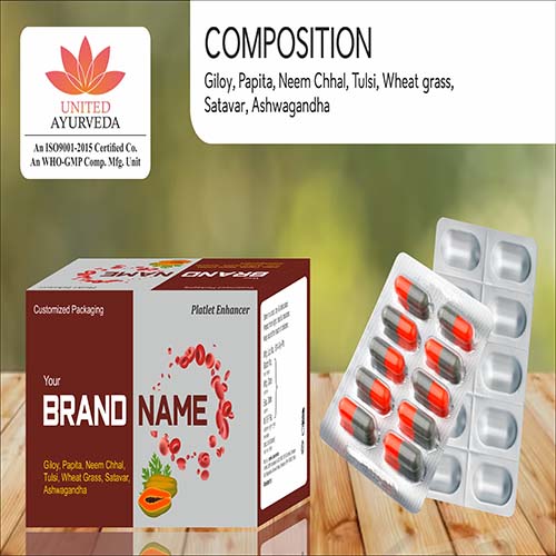 Giloy + Papita + Neem Chhal + Tulsi + Wheat grass + Satavar + Ashwagandha Tablets