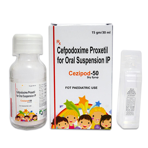 CEZIPOD-50 Dry Syrup
