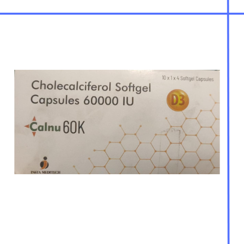 Calnu 60k Softgel Capsules
