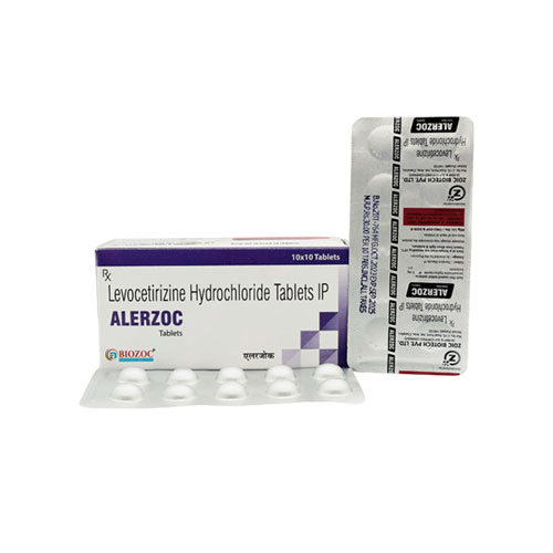 LEVOCETIRIZINE HYDROCHLORIDE IP 5MG TABLETS