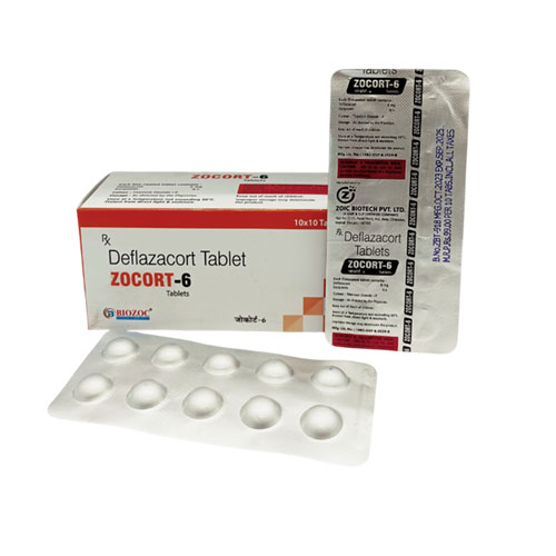 DEFLAZACORT 6 MG TABLETS