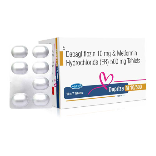 DAPRIZA - M 10/500 TABLETS