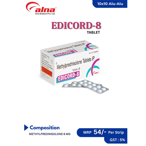 EDICORD-8MG TABLETS