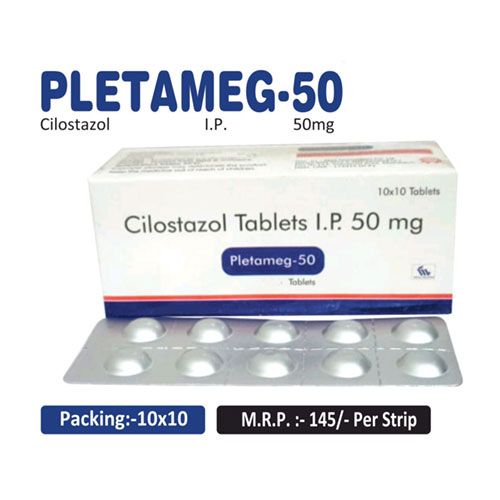 Cilostazol 50mg Tablets