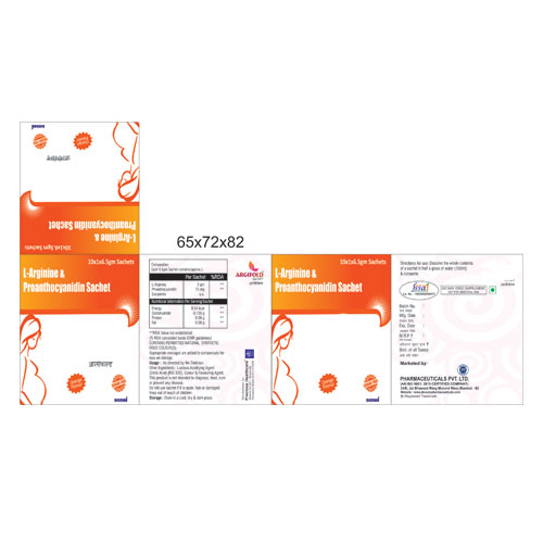 L-Arginine + Grape Seed Extract Sachets