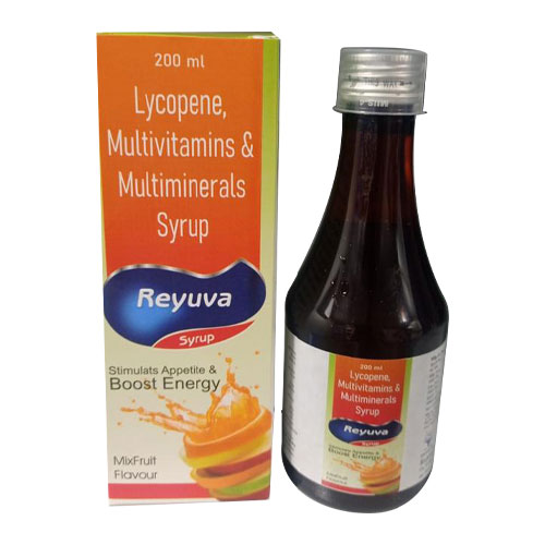 Lycopene + Multivitamins + Multimineral Syrup