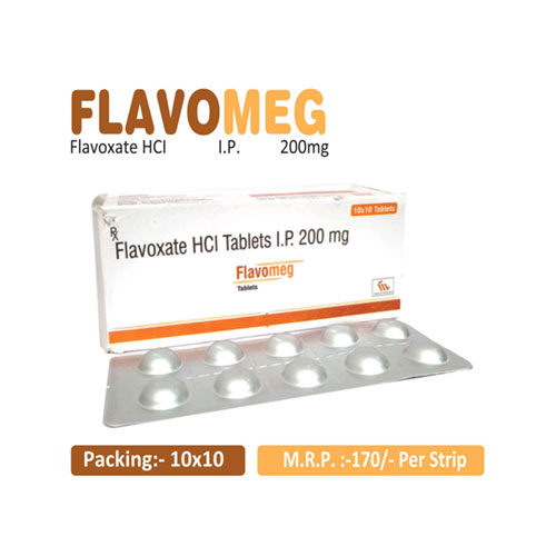 Flavoxate HCL 200 mg Tablets