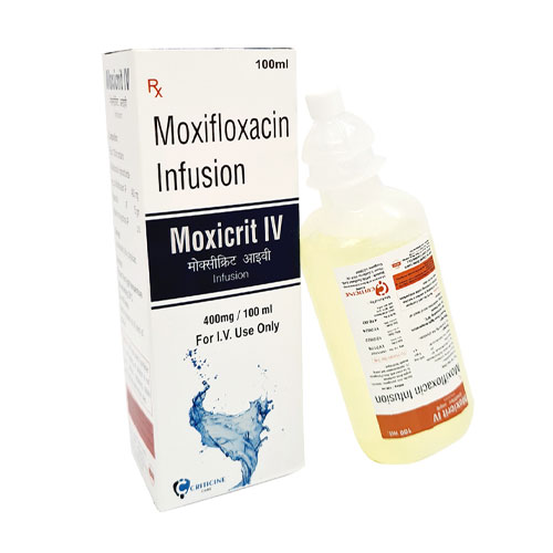 Moxifloxacin 400Mg + Mannitol 5.0% w/v Infusion