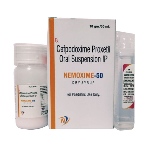 NEMOXIME-50 Dry Syrups