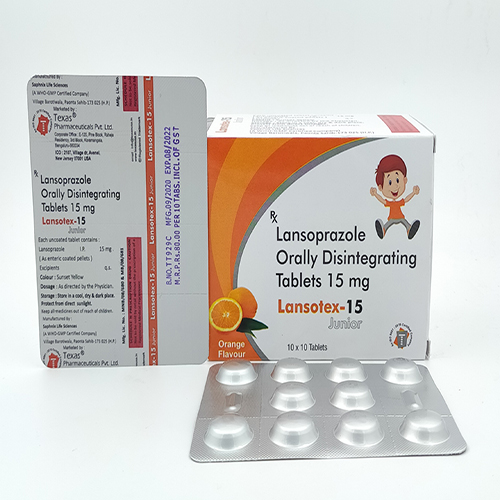 LANSOTEX-15 Junior Tablets