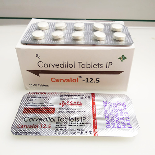 Carvalol-12.5 Tablets