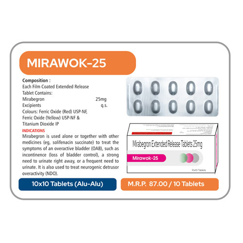 MIRAWOK-25 TABLETS