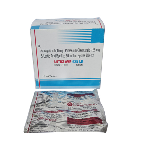 Anticlave-625 LB Tablets