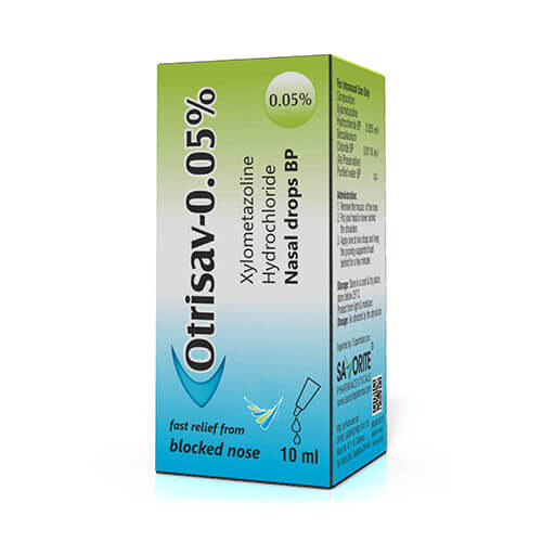 Otrisav - 0.05% Nasal Drops
