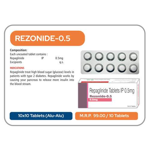REZONIDE-0.5 TABLETS