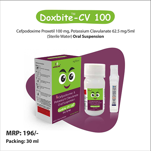Doxbite-CV 100 Dry Syrup