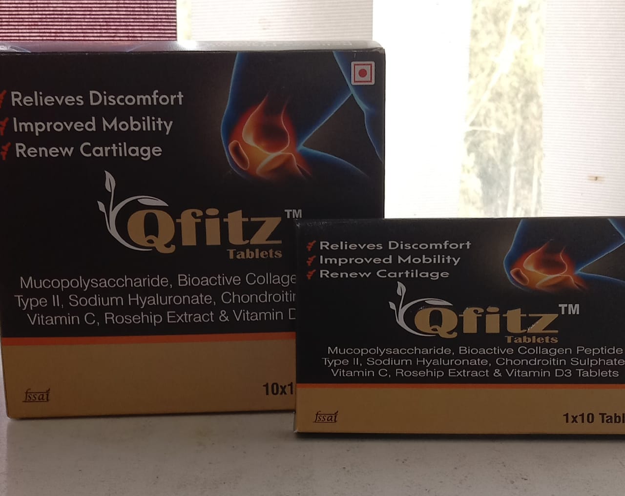 Mucopolysaccharide+Bioactive Collagen Peptide Type ll+Sodium Hyaluronate+Chondroitin Sulphate Tablet