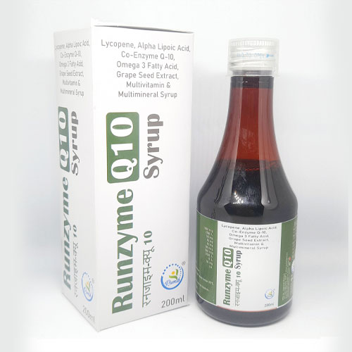 Runzyme-Q10 Syrups