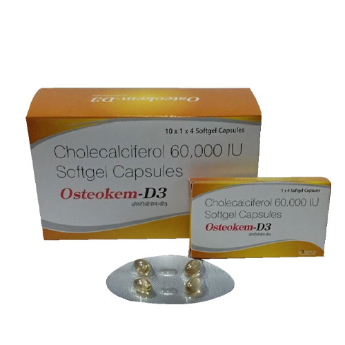 OSTEOKEM-D3 SOFTGEL CAPSULES