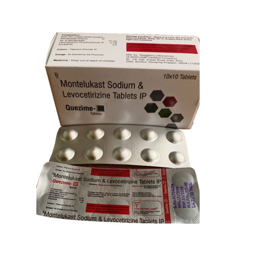 Levocetirizine + Montelukast Tablets IP 