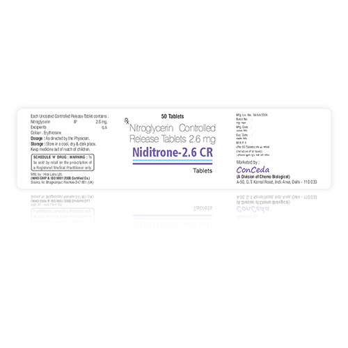 NIDITRONE-2.6 CR Tablets