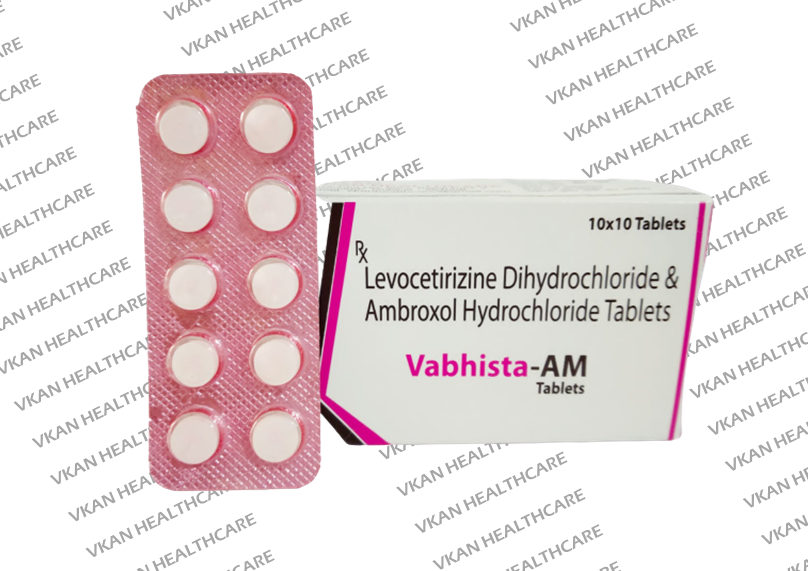 Levocetirizine 5 mg Ambroxol HCl 60 mg