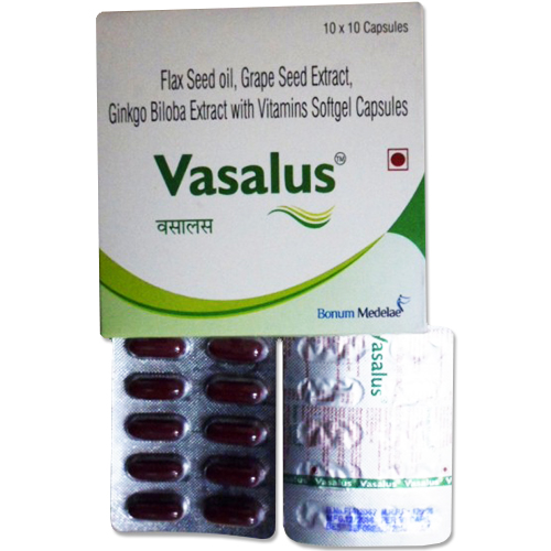 Grape Seed Extract Flax seed  Ginkogo biloba  Softgel Capsules