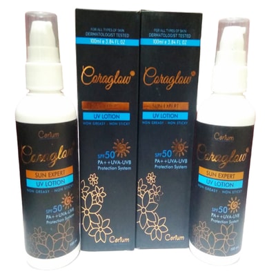 CORAGLOW Sunscreen Lotion