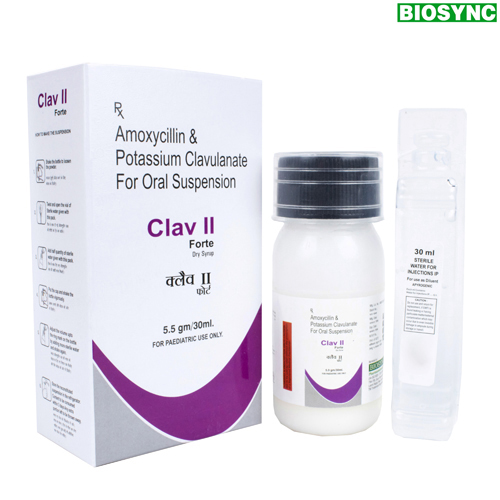CLAV-II FORTE Dry Syrup