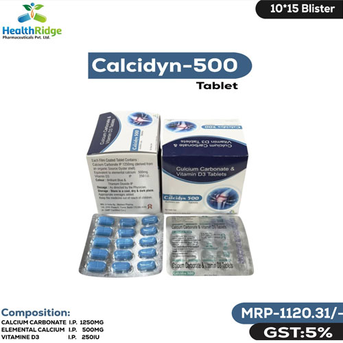 CALCIDYN-500 TABLETS
