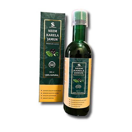 SHINY NEEM KARELA JAMUN JUICE