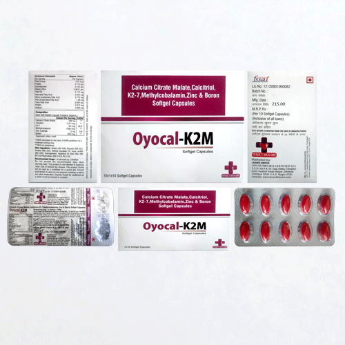 OYOCAL-K2M Soft Gel Capsules