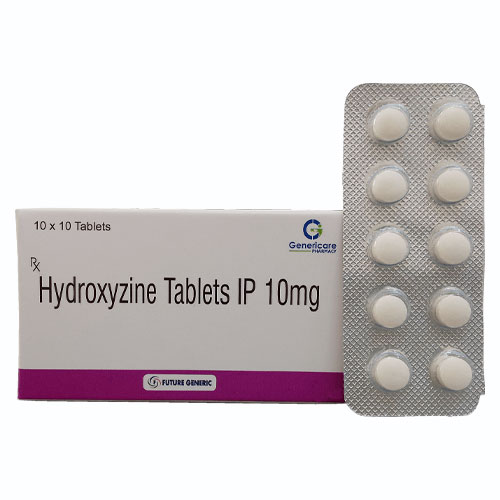Hydroxyzine 10mg Tablets