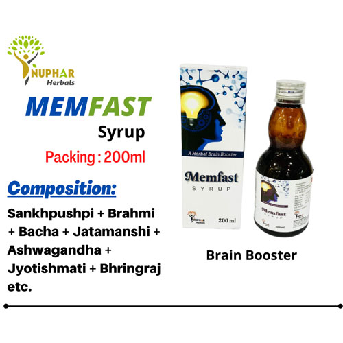 MEMFAST SYRUP (Brain Booster)