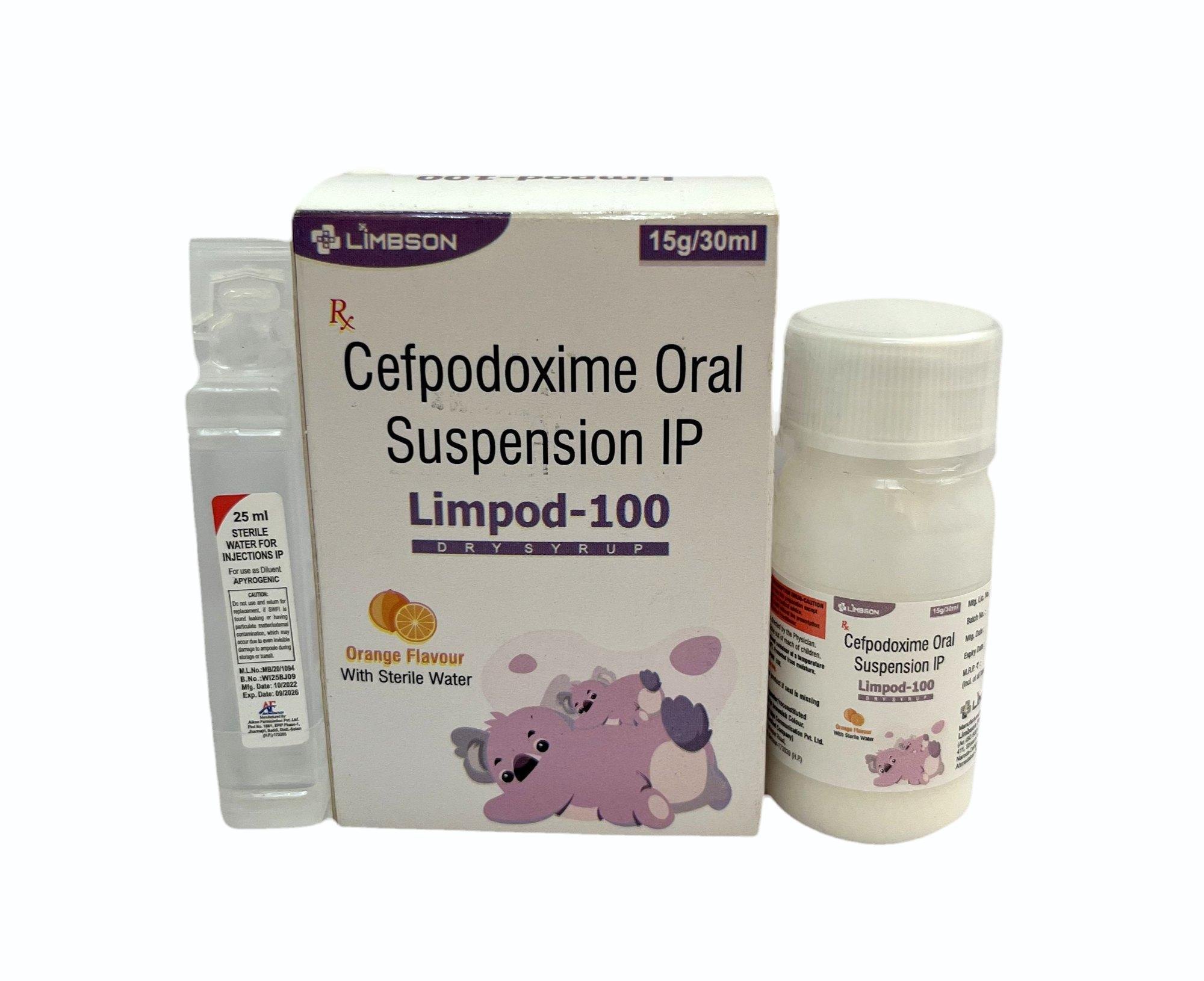 LIMPOD-100 Dry Syrup