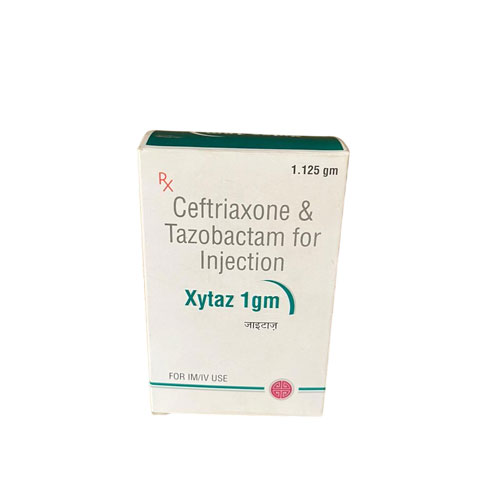 Ceftriaxone 1000mg + Tazobactam 125mg Injection