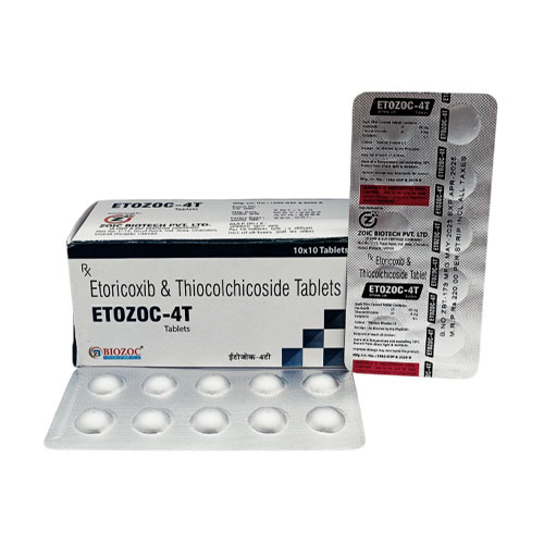ETORICOXIB IP 60 MG + THIOCOLCHICOSIDE IP 4MG TABLETS