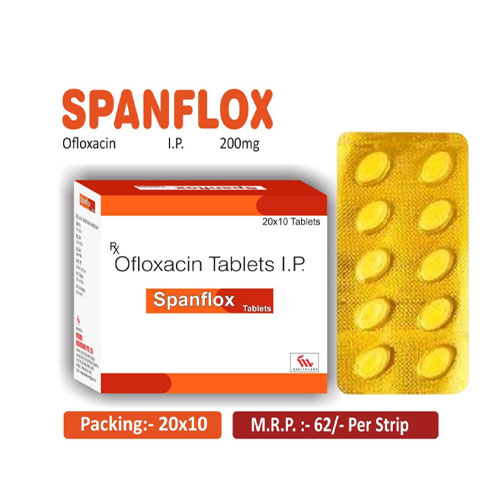Ofloxacin 200mg Tablets
