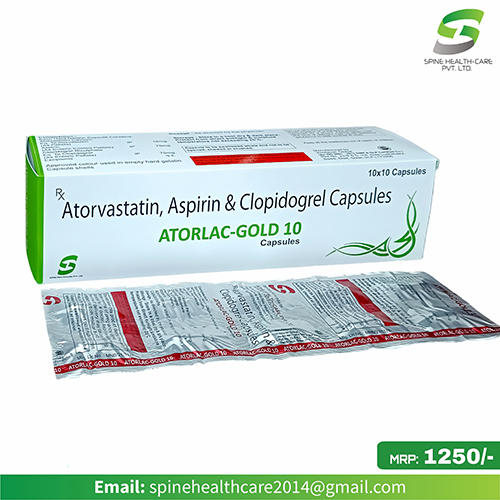 ATORLAC-GOLD 10 CAPSULES