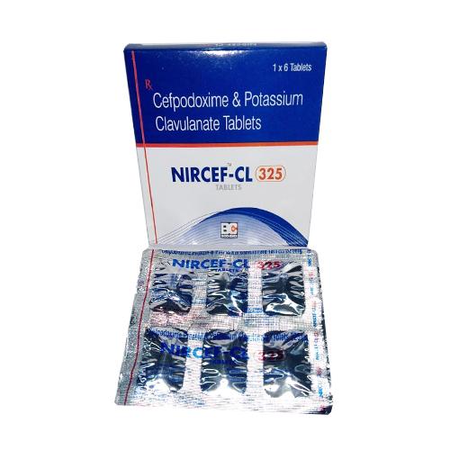 Cefpodoxime  200mg + Potassium Clavulanate 125mg Tablets