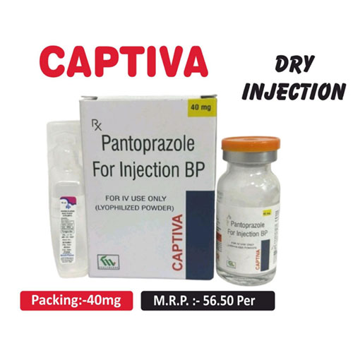 Pantoprazole 40mg/ml Injection