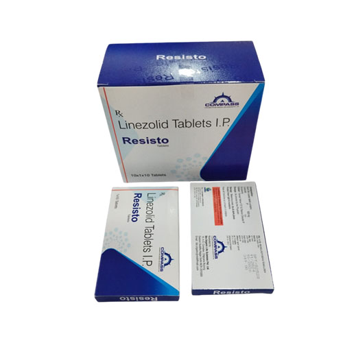 Linezolid 600mg per Tablet with excipients