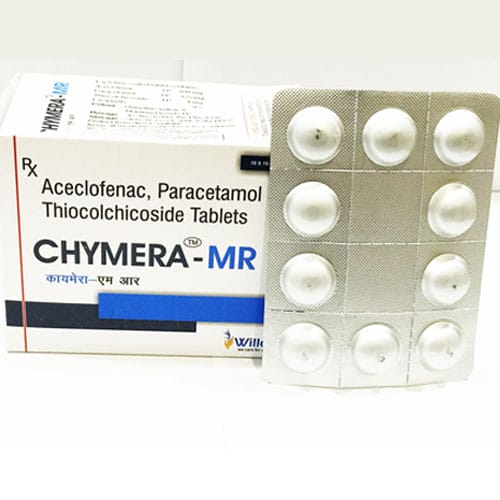 Aceclofenac Paracetamol Thiocolchicoside Tablets
