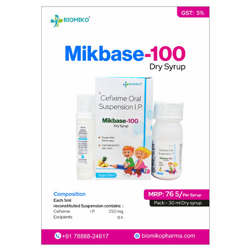 Mikbase-100 Dry Syrup