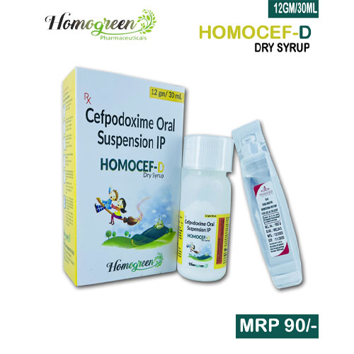 HOMOCEF-D Dry Syrup