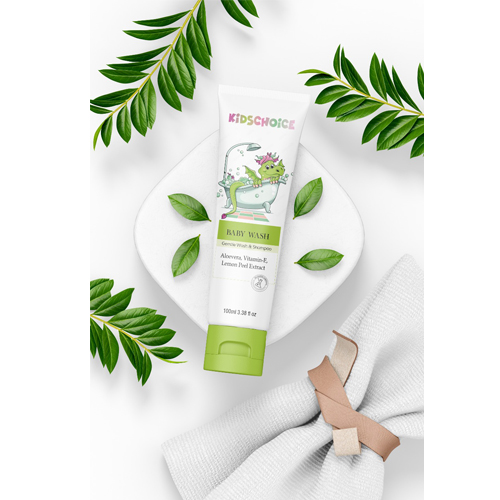 Aloevera + Vitamin-E + Lemon Peel Extract Baby Shampoo