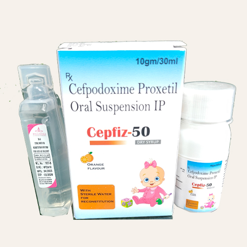 CEPFIZ-50 Dry Syrups