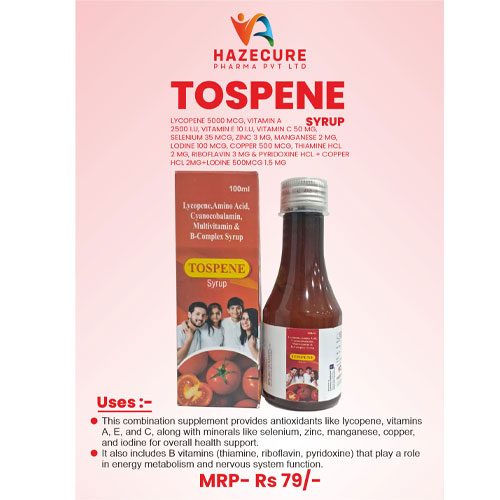 TOSPENE-Syrups (100ml)
